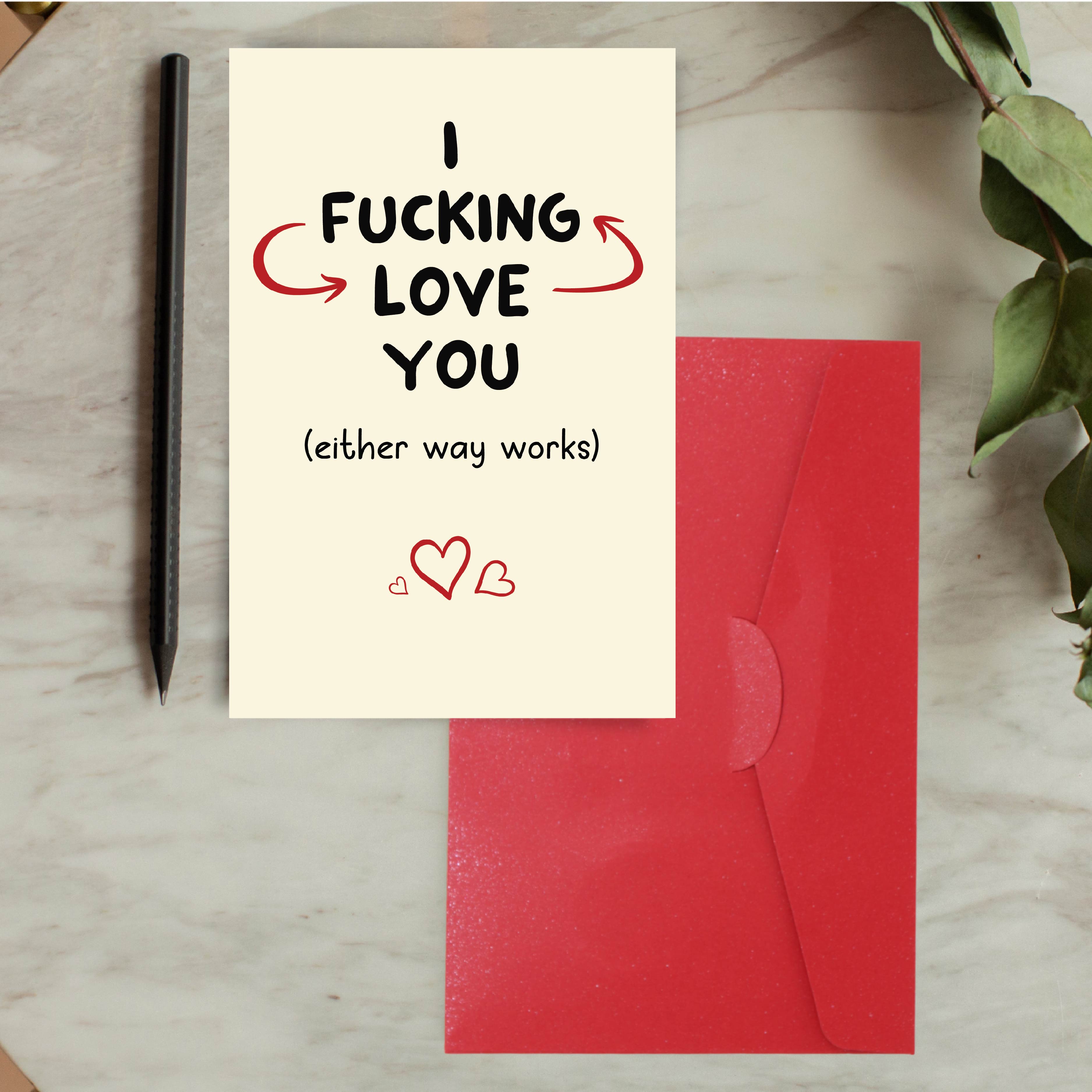 Cheerin Either Way Valentine&