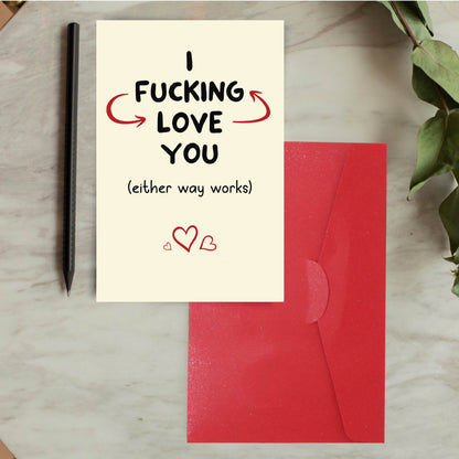 Cheerin Either Way Valentine&