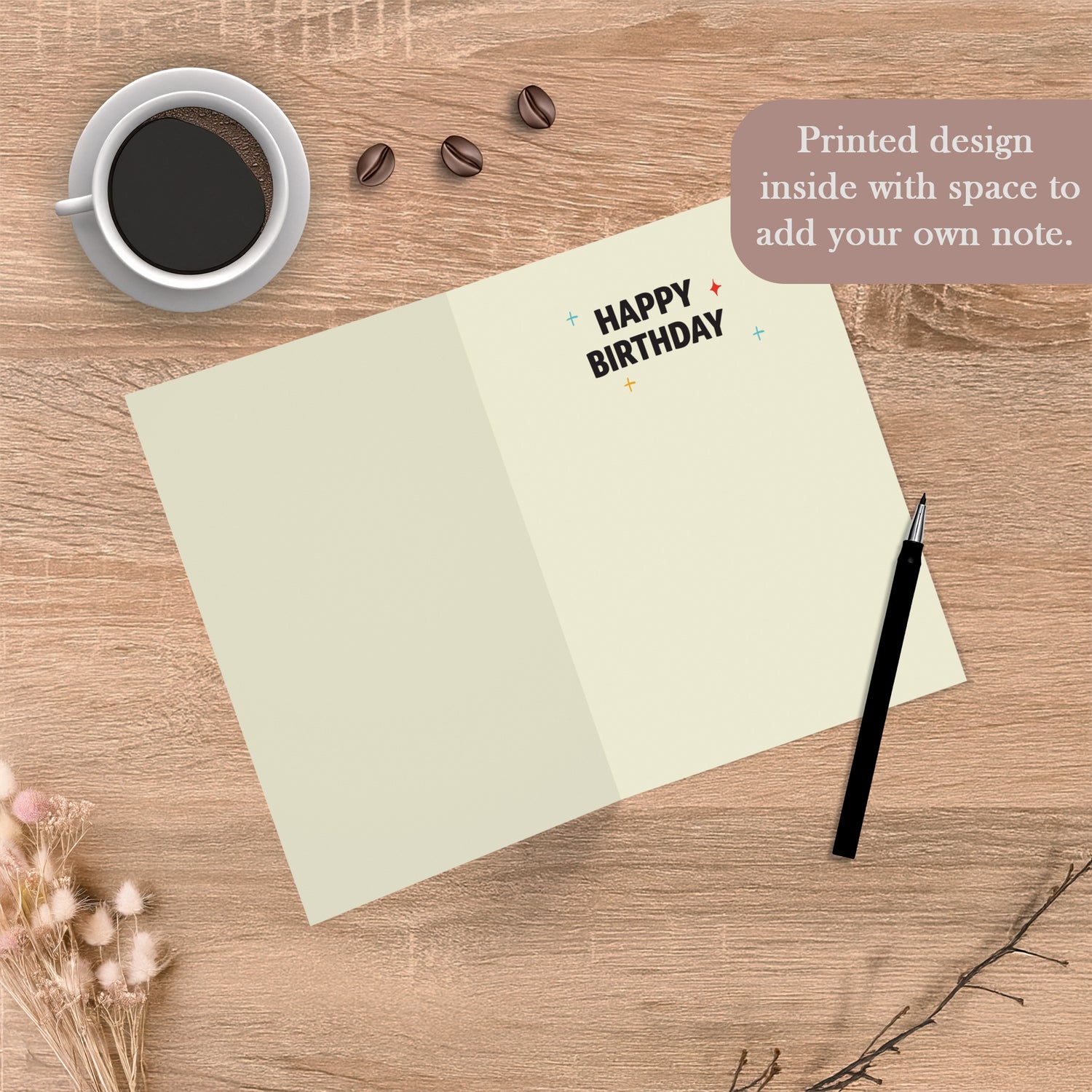 Cheerin Candles Birthday Card