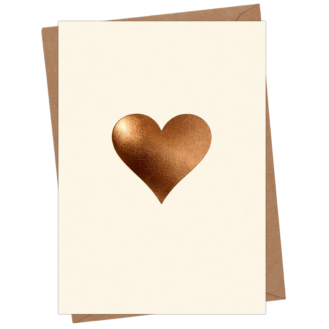 Cheerin Kraft Foil Heart Valentine&