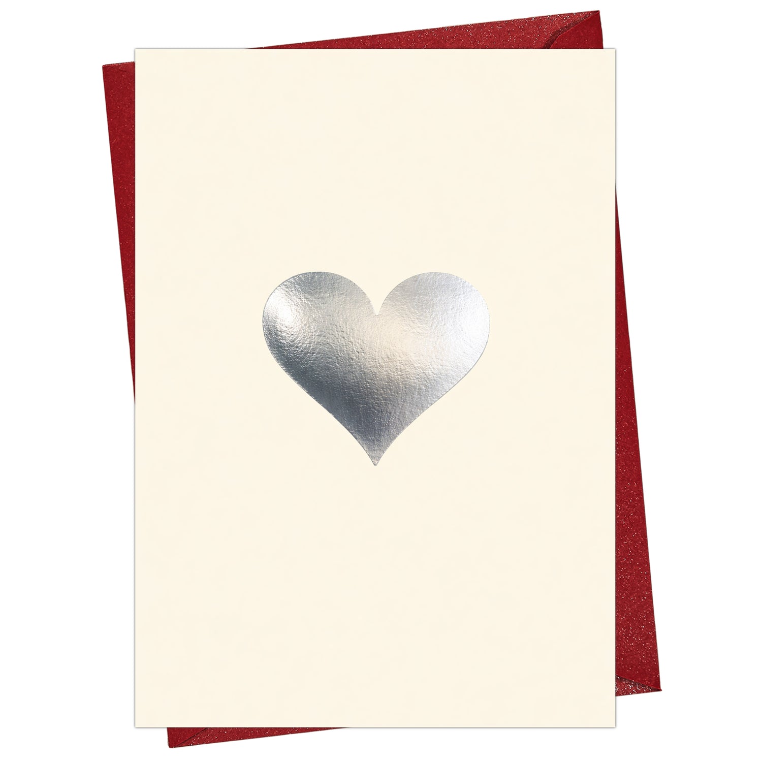 Cheerin Silver Heart Valentine&
