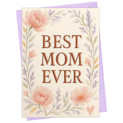 Cheerin Best Mom Ever Mother&