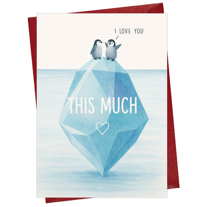Cheerin Penguin Much Valentine&