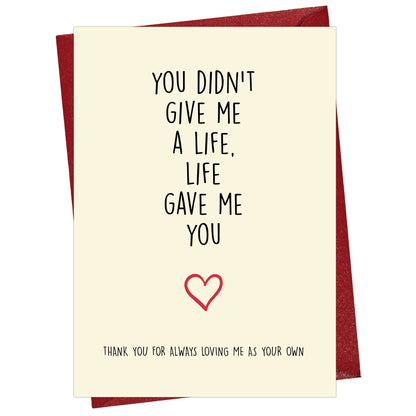Cheerin Life Gave Me You Greeting Card