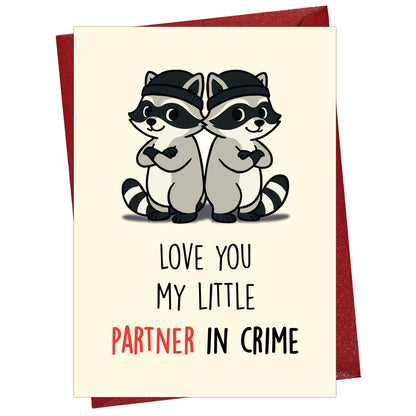 Cheerin Racoon Valentine&