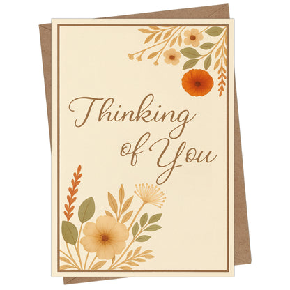 Cheerin Floral Corner Thinking of You Card