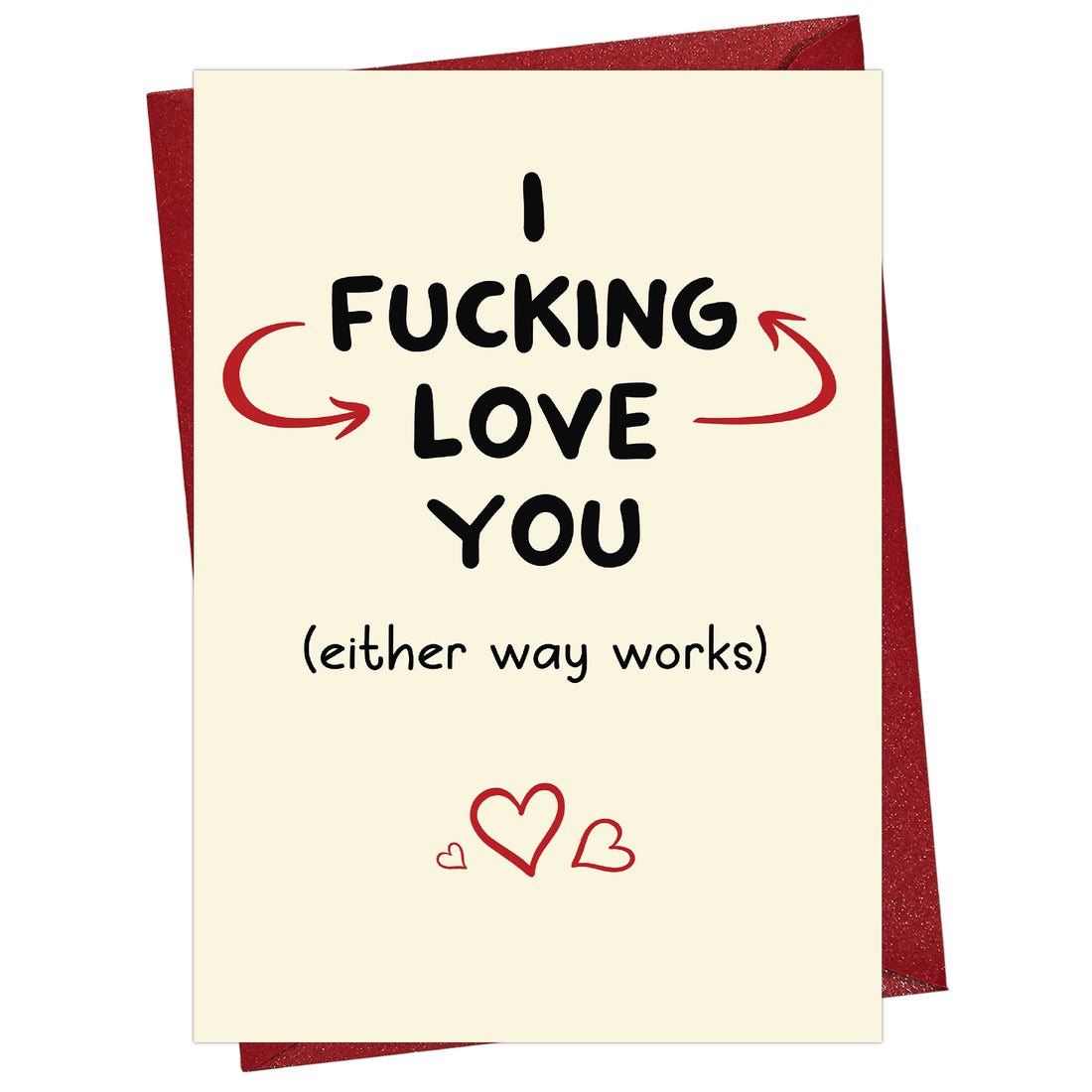 Cheerin Either Way Valentine&
