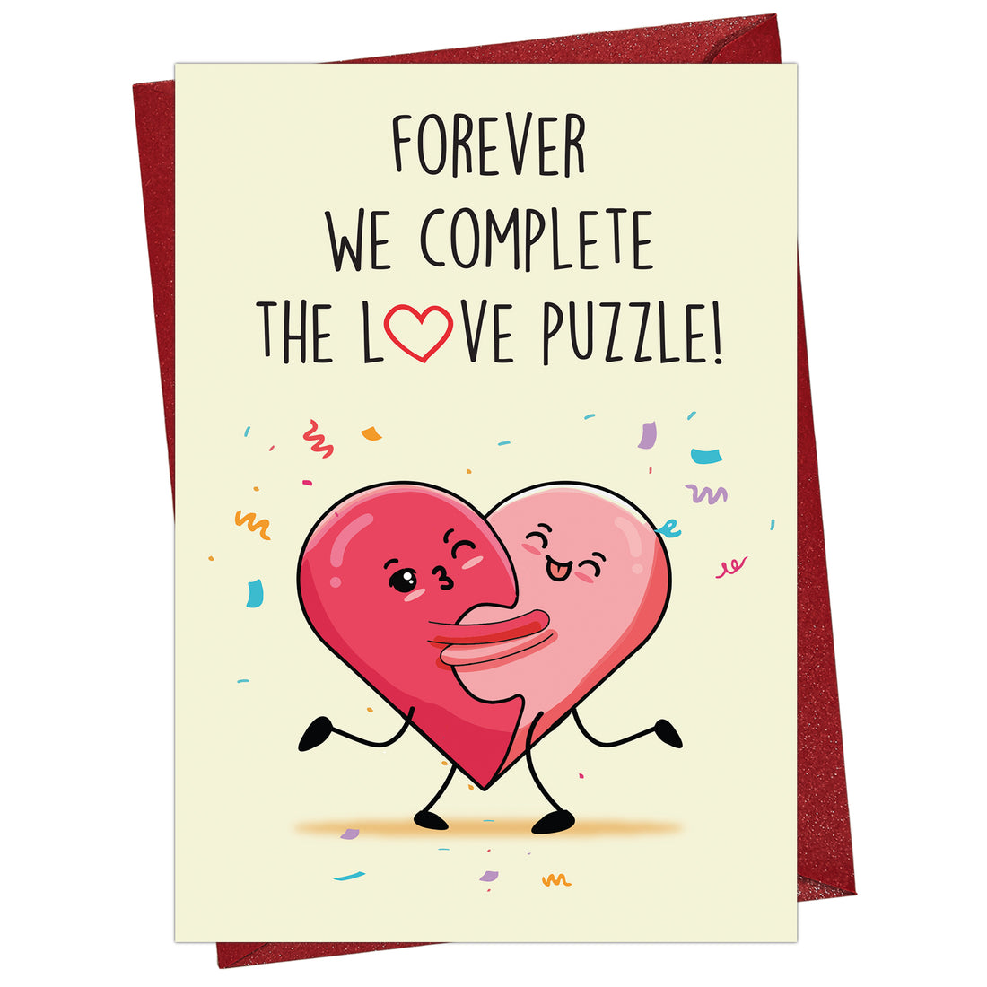 Cheerin Love Puzzle Valentine&