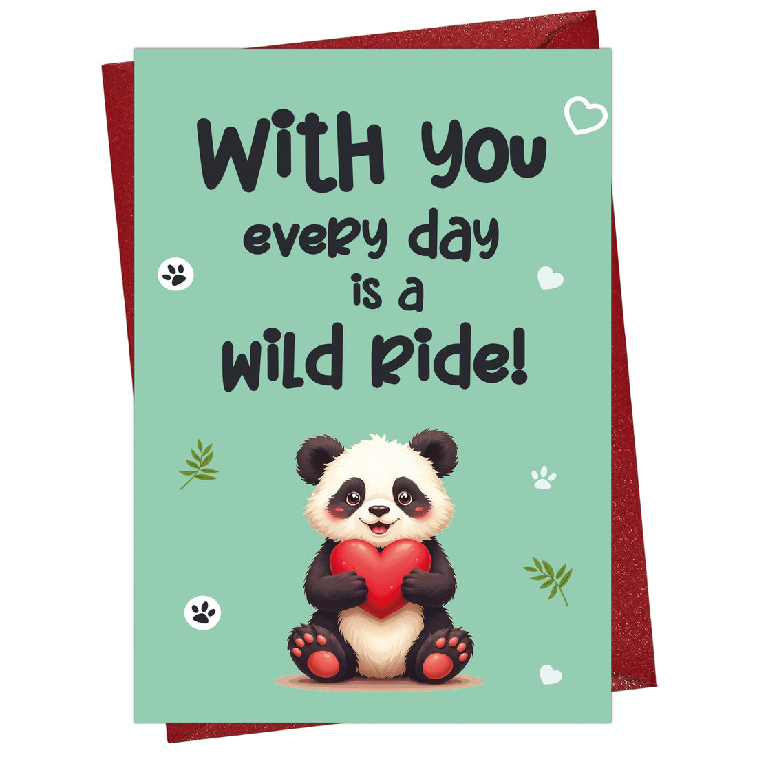 Cheerin Panda Valentine&