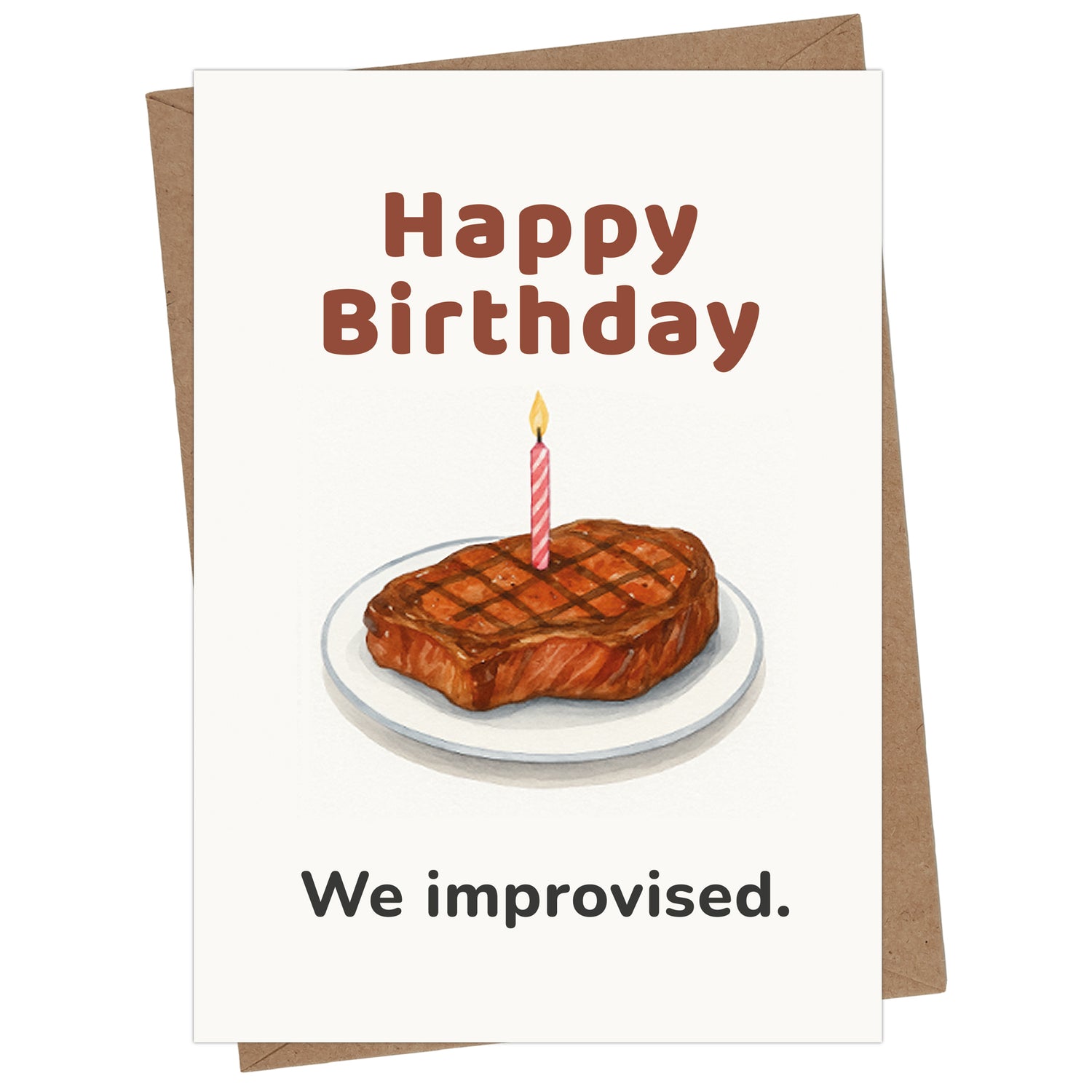 Cheerin High Protein Birthday Card
