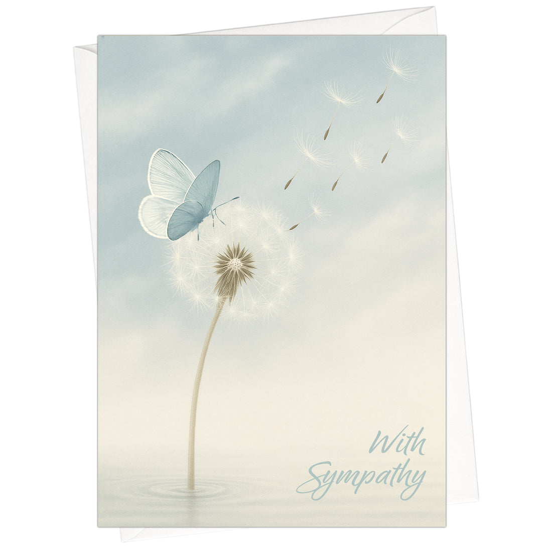 Cheerin Dandelion Sympathy Cards