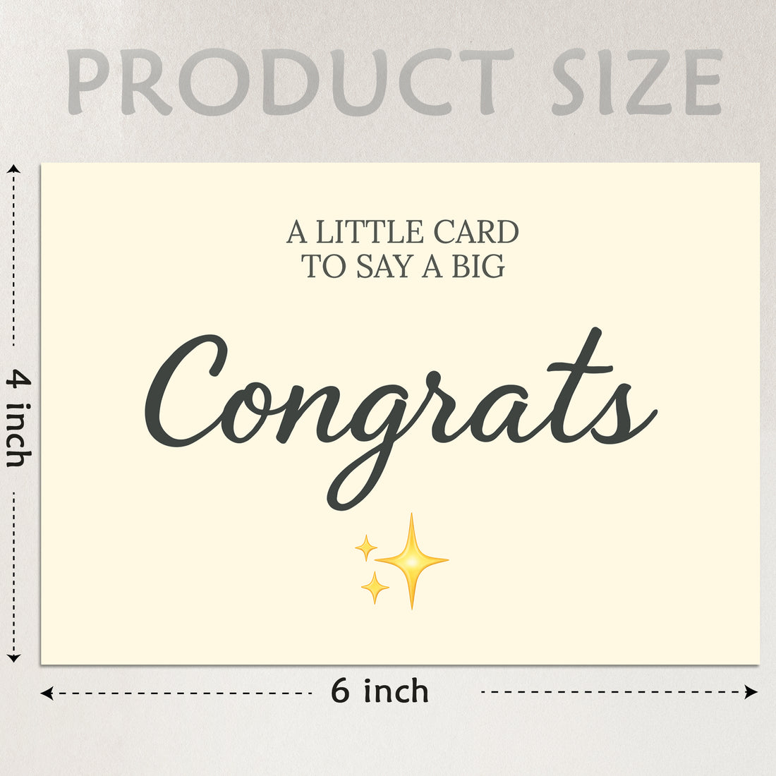 Cheerin Congrats Card