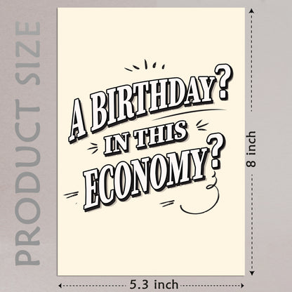 Cheerin Inflation Birthday Card