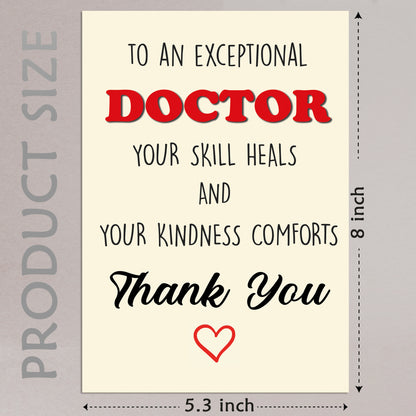 Cheerin Doctor Thank You Card