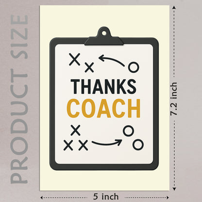 Cheerin Coach Board Thank You Card