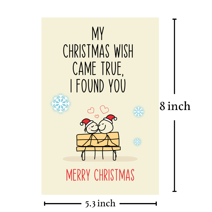 Cheerin Found You Christmas Card