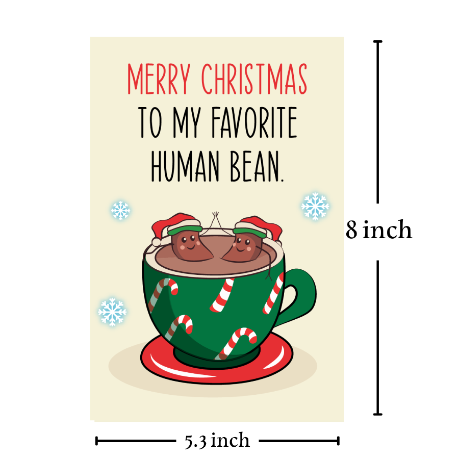 Cheerin Humanbean Christmas Cards